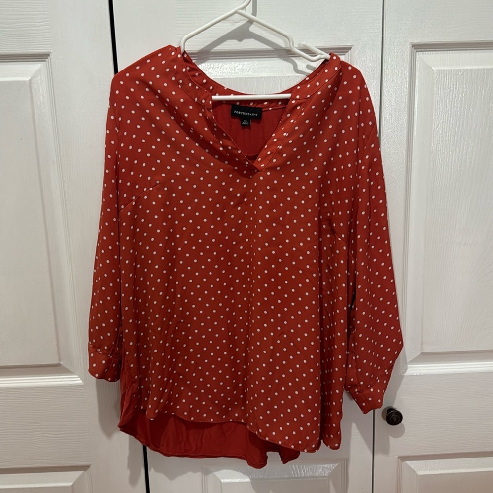 Stitch fix top. Fortune + ivy. XXL